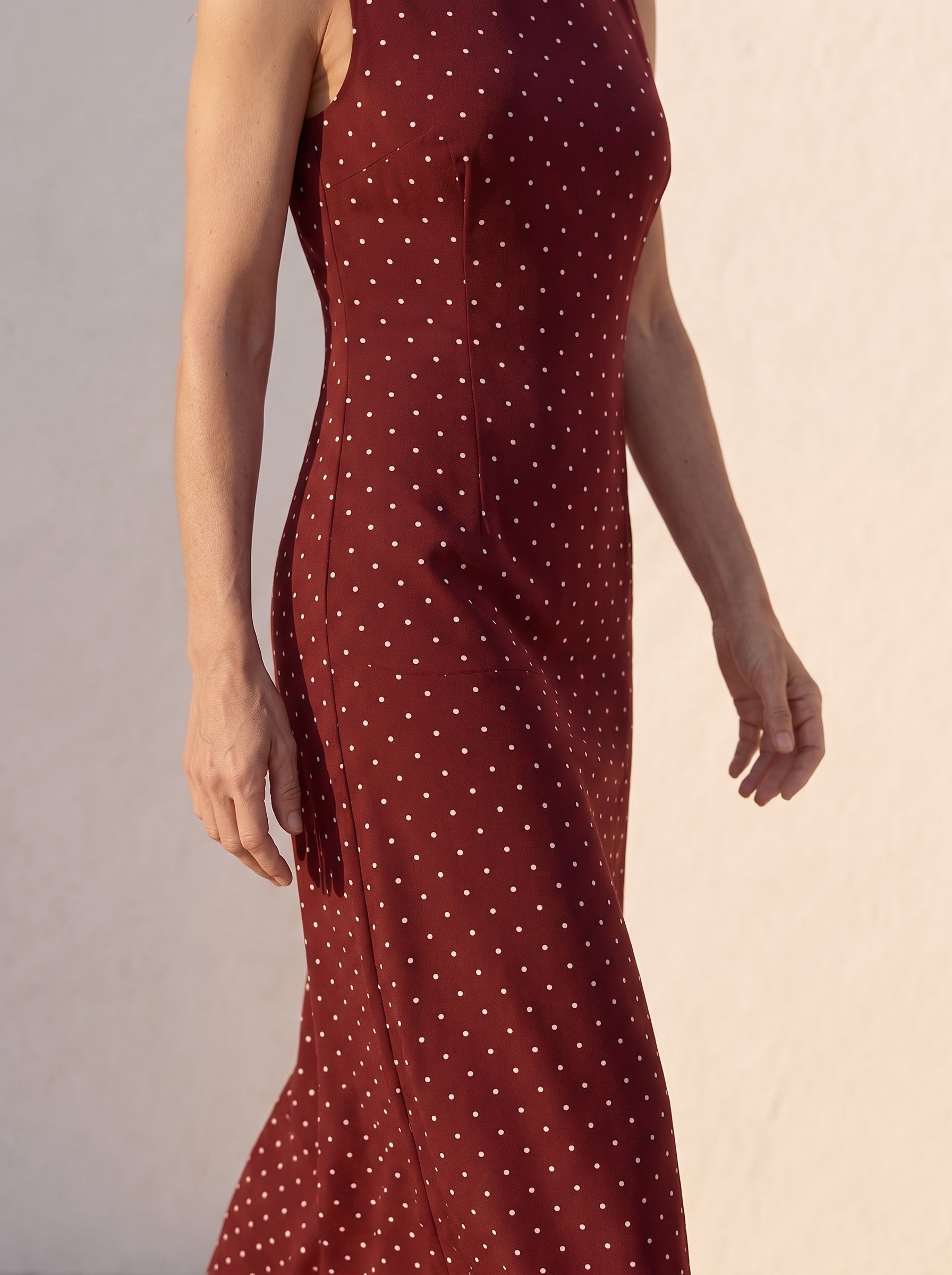 Vestido Sevilla · Lunares con Espalda Descubierta