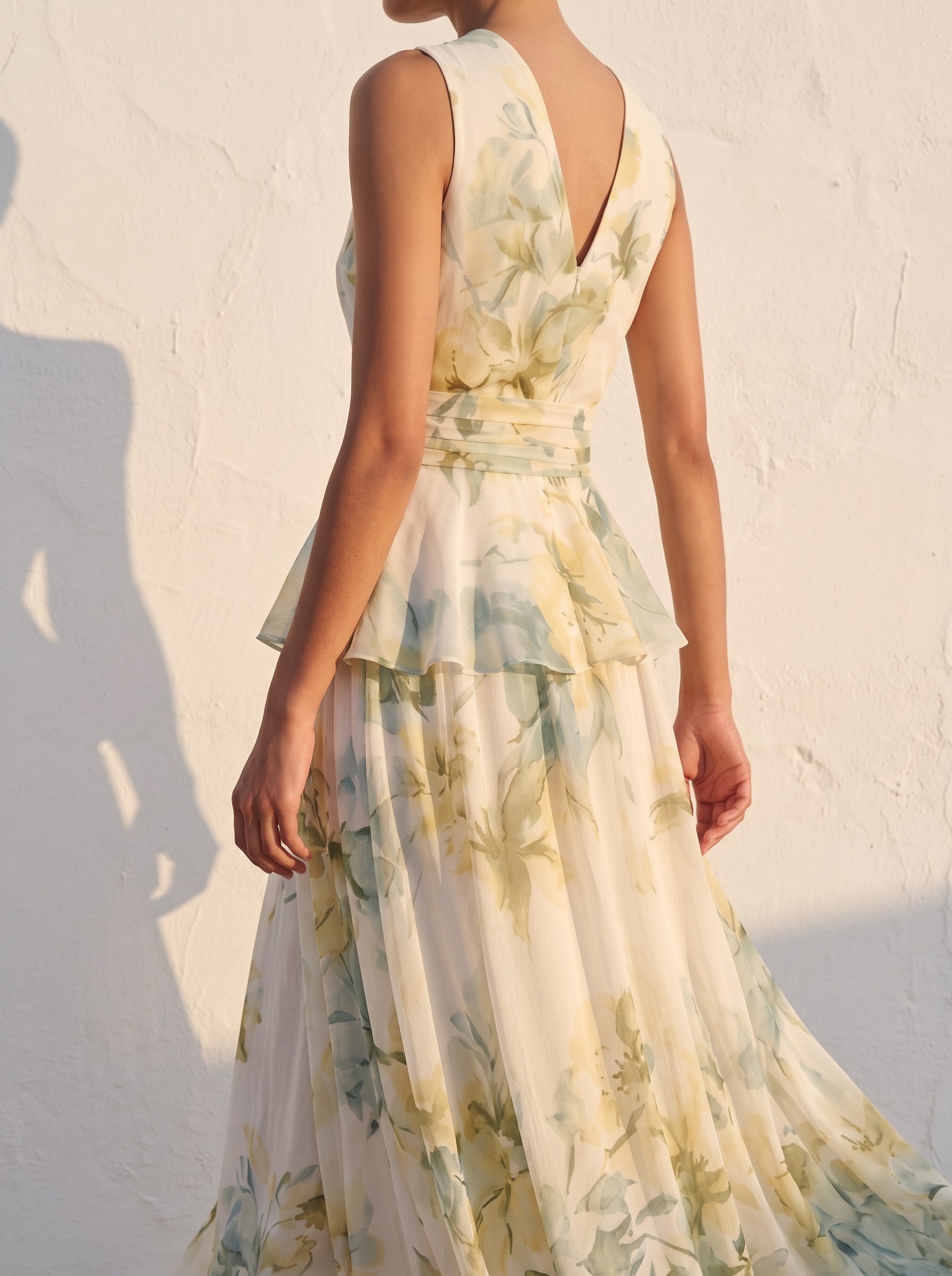 Vestido Sóller · Caída Asimétrica