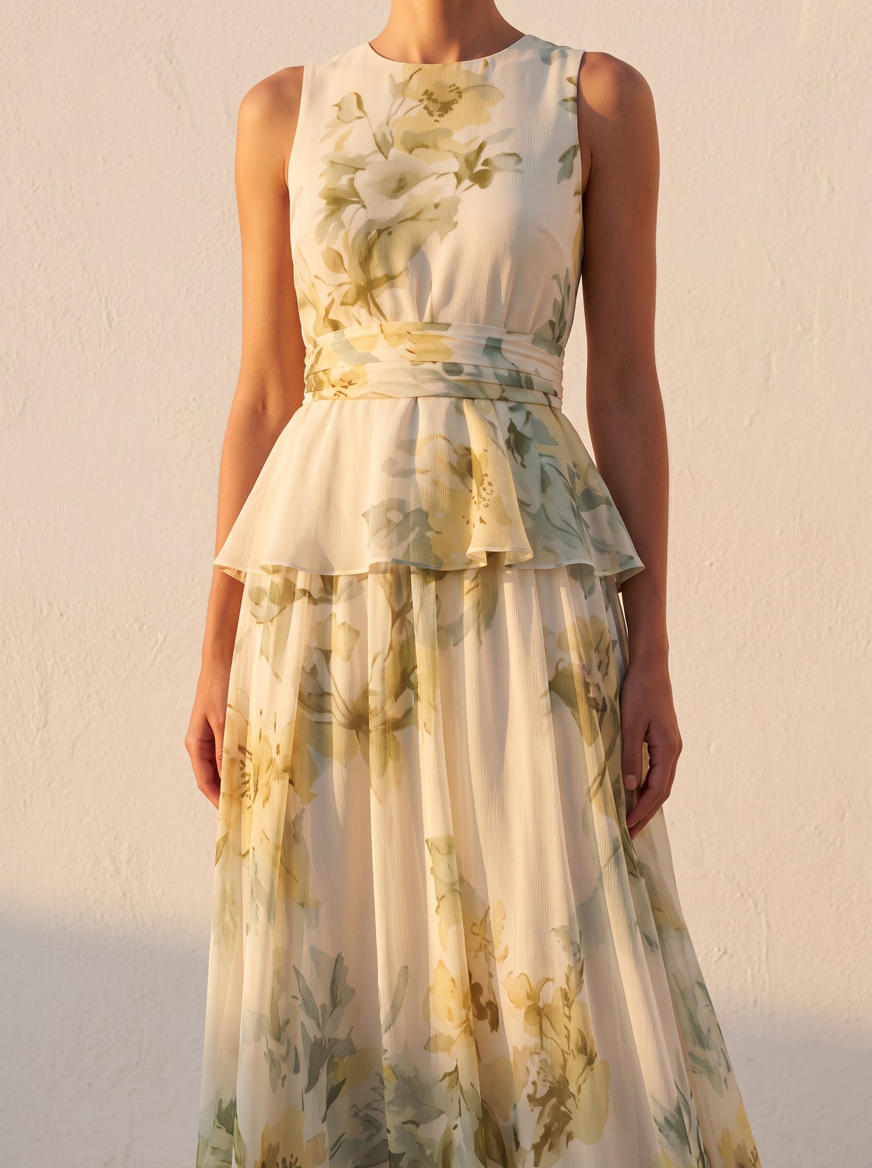 Vestido Sóller · Caída Asimétrica