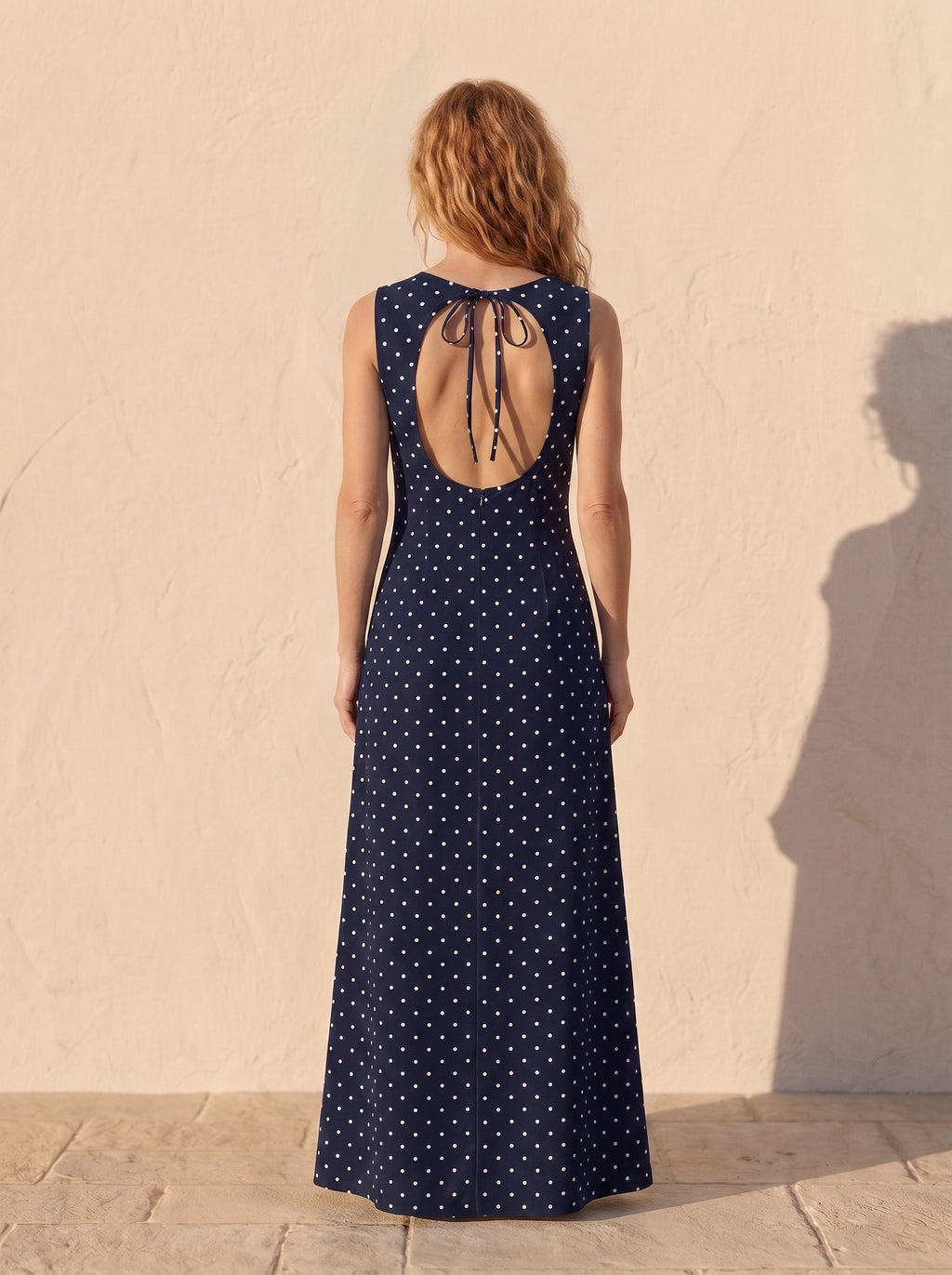 Vestido Sevilla · Lunares con Espalda Descubierta