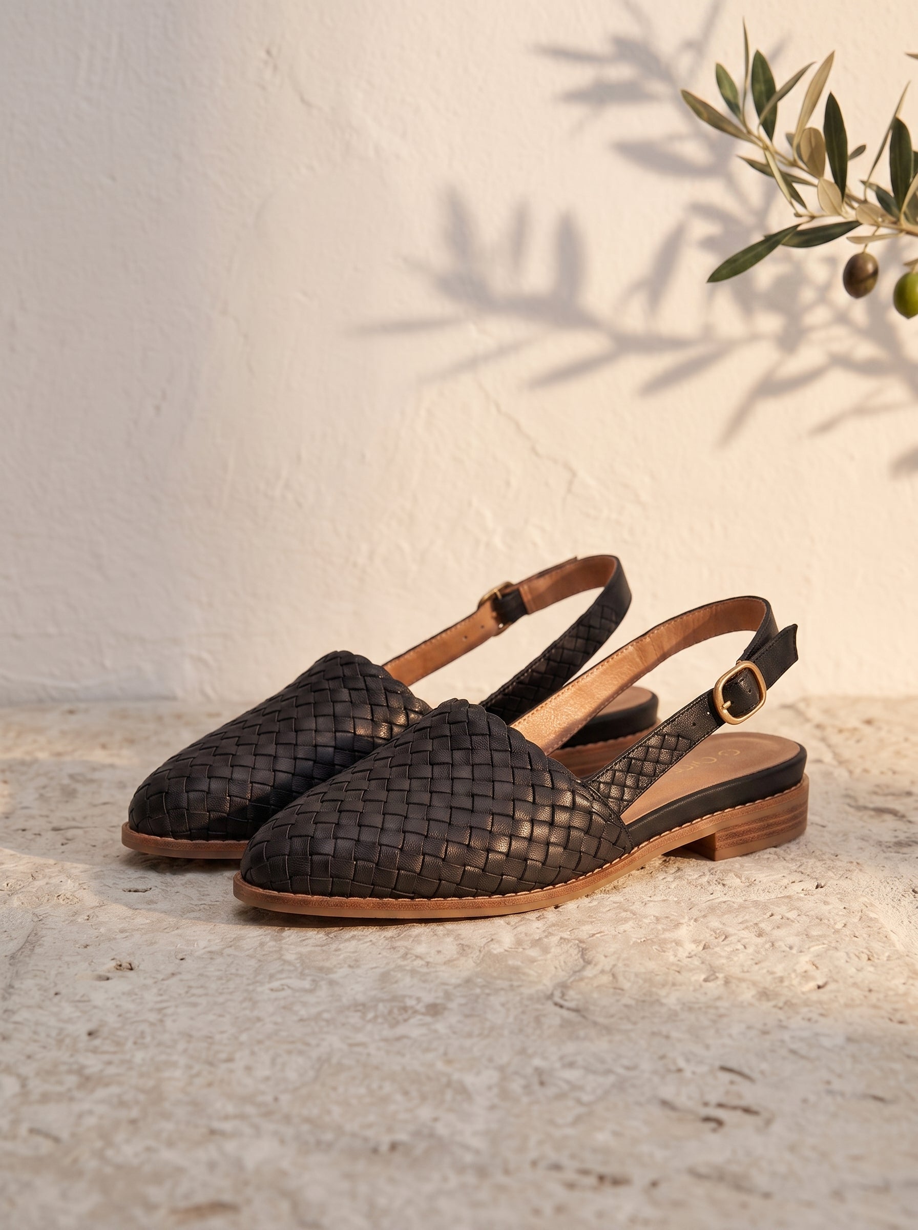Bailarina Amalfi · Punta Trenzada con Hebilla